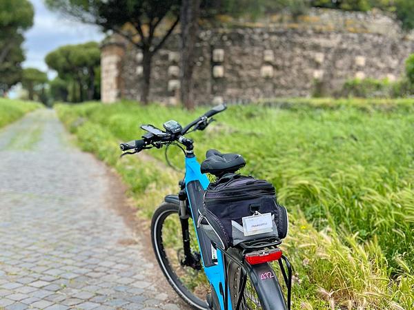 Bike on Via Appia Antica